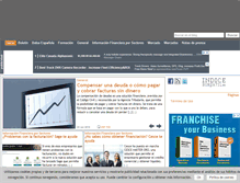Tablet Screenshot of indicebursatil.es